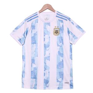 Wholesale Argentina Retro 2020 Home Football Jersey Custom Group Fan Commemorative Edition from china suppliers