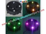 Indoor Pink Inflatable Lighting Decoration Flame Retardant Illuminated Balloon