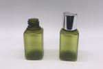30ml Square PET Plastic Toner Water Bottle With Cap