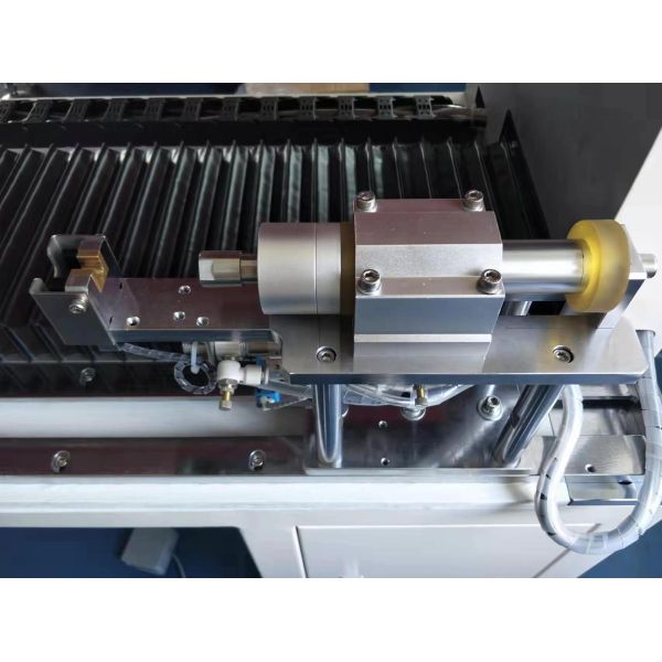 RJ11 Connectors 4P 4C Automatic Coiling Machine For Flexible Telephone Cable