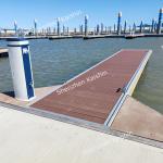 Marine Aluminum Gangways Rubber Fender Aluminum Marine Dock Ramps
