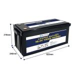 Large Capacity Waterproof 36V100Ah High Power LiFePo4 Battery For Electric