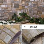 Interior Decoration Vinyl Wallpapers Modern Peel Stick 3D Brick Stone Wall