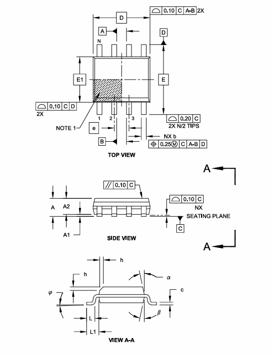 MCP6022-I/SN Dual Op Amp 2.7-5.5V Wide Voltage 10MHz Bandwidth 7V/μs Slew Rate 120dB CMRR Rail-to-Rail I/O 0.9mA Low Power SOIC-8 Package Industrial