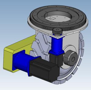 Wholesale Industrial Electric AGV 48V 5KW Steering Heavy Duty Robot Wheels 645mm from china suppliers
