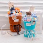 Anime Haikyuu!! Volleyball Boy Plush Doll Bouquet - Creative 2D Gift for