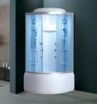 Customized Glass Door Whirlpool Steam Shower Cabin Fit Bathroom