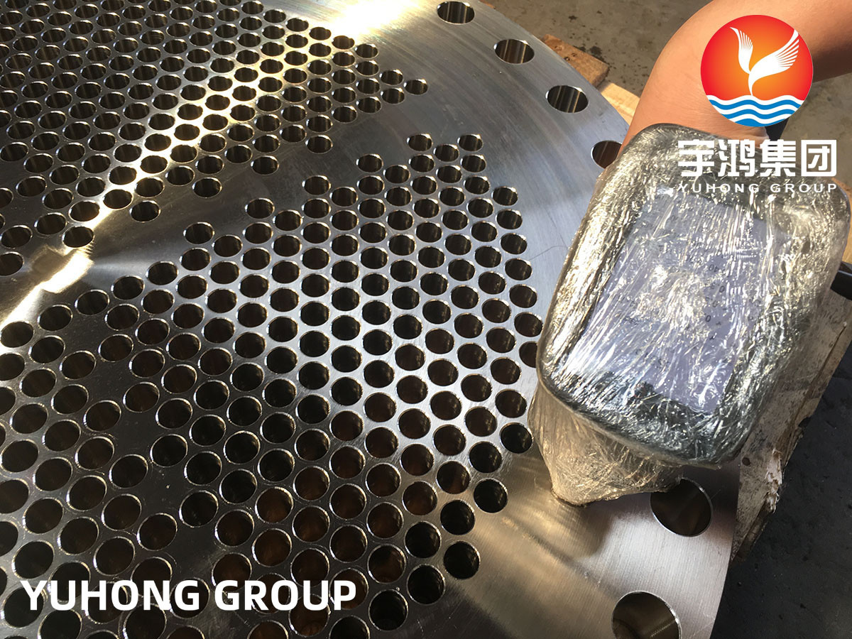 ASME SA182 Stainless Steel Tubesheet 316L / UNS S31603 / 1.4404 Tube Plate