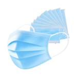 Folding Disposable Medical Mask Size 17mm * 9mm For Personal Safety