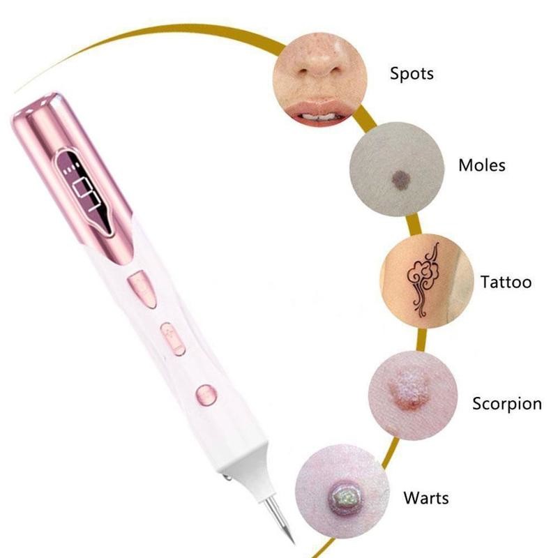 LCD Facial Skin Care Devices Tattoo Removal Plasma Mole Remover Pen SGS Approval