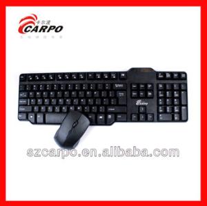 China Cheapest Hot sales wireless keyboard combo on sale