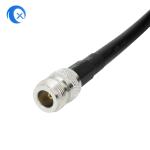 LMR 400 Low loss RF coaxial cable assemblies N-type female to RPSMA male