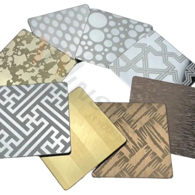 201 J1 J2 316 316L Decorative Stainless Steel Plate Customized Size Inox Metal Sheet
