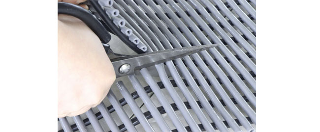 Toilets Two Layers Blue Non Slip Anti Fatigue Mat 90CMx120CM