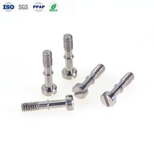 Wholesale 316 Stainless Steel Custom Fasteners One Word Slotted Captive Screw Flat Head from china suppliers