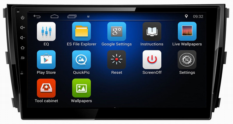 Ouchuangbo car radio gps navi dual zone android 8.1 stereo for Zotye T600 with BT USB wifi SWC calculator function