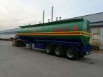 3 Axle Natural Gas Petroleum Gasoline Transport Fuel Tank Semi Trailer with 12