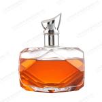 Diamonds Shaped Glass Tequila Bottle 500ml 700ml 750ml for Wine Industrial
