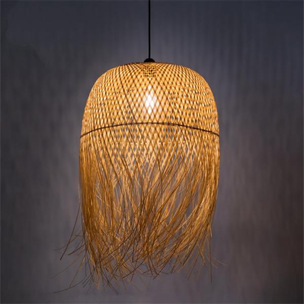 Japanese Tea Room Bamboo Pendant Lights Lighting Vintage Indoor Home Decor