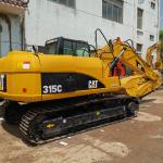 Used caterpillar hydraulic crawler excavator CAT315C Construction machinery