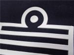 Durable White Silicone Heat Transfer Labels For Sportswear Brand