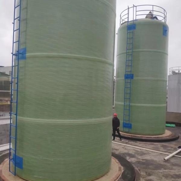 Quality Fiberglass sulfuric acid tank, chemical storage tank , FRP Storage Tank,nitric acid tank , transportation and storage for sale
