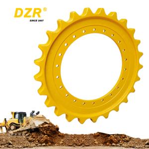 Wholesale R140LC Yellow 8-12mm Bulldozer Sprocket For Construction Machinery Parts from china suppliers