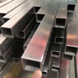 Wholesale 1.18 Inch ×1.97 Inch 304 316L Stainless Seamless Steel Tubes Pipe Hollow Square For Engineering from china suppliers