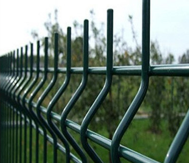 8X6FT 3D Hot Dipped Galvanized Anti-Climb Mesh Fence