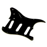 Stratocaster Style Electric Guitar Pickguard ST 3Ply 11-Hole Scratch Plate Cream