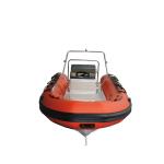 14.1ft Military Pvc Fiberglass Rigid Hulled Inflatable Boat 430cm Length