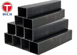 Wholesale Black Color Rectangular Steel Tubing ERW / Hot Rolled For Auto Parts from china suppliers