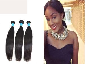 Wholesale Virgin Brazilian Natural Black Straight Human Hair Double Drawn from china suppliers