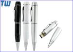 Fashion Hand Writing Pen USB Thumbdrive Twister Drive Refill Pen