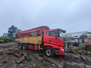Wholesale Concrete Pump Vibrating Amplitude 2.6mm Heavy Equipment 49m Boom Pump Truck Mounted Pump from china suppliers