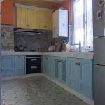 Plywood Door Solid Wood Kitchen Countertop Cabinet Sets