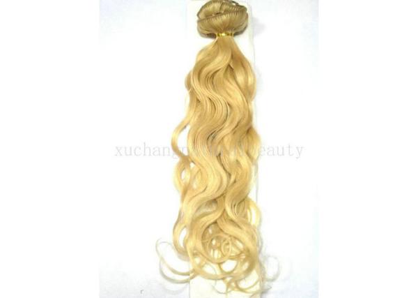 Blonds Remy Silky Straight Wave Virgin Human Hair Extensions 18" For Female