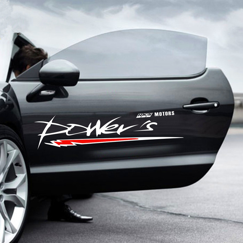 Heat Stretchable Custom Die Cut Sticker Waterproof Transparent Bumper Window Car Sticker
