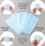 Disposable Earloop Face Masks 3 Ply Pp Nonwoven For Personal Health Care