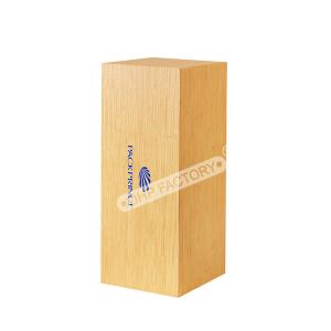 Wholesale Vintage Personalised Wooden Paper Kraft Bottle Box Eco Friendly from china suppliers