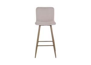 Wholesale 100cm Height 70kg Load Fabric Bar Chair With Metal Legs from china suppliers
