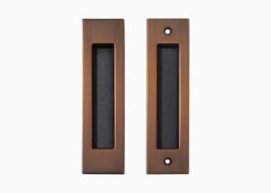 Wholesale Invisible Brass Sliding Door Lock Set 48mm 180mm For Bathroom / Kitchen from china suppliers