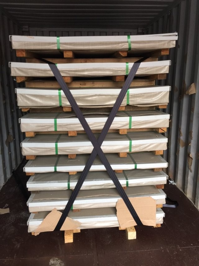 MTC Stainless Steel Base Plate , Ss 304 Chequered Plate 6000mm Length