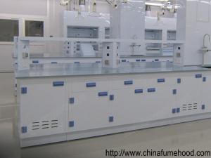 Wholesale White Chemistry Lab Furniture Phenol Formaldehyde Resin Bench With PP Cabinet from china suppliers