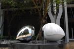 Art Decoration Stainless Steel Garden Sculptures Metal Outdoor Decoration