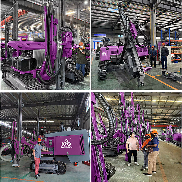Mining Small Drilling Rig Horizontal Directional Drilling Equipment Pneumatic Rock Drilling Rig