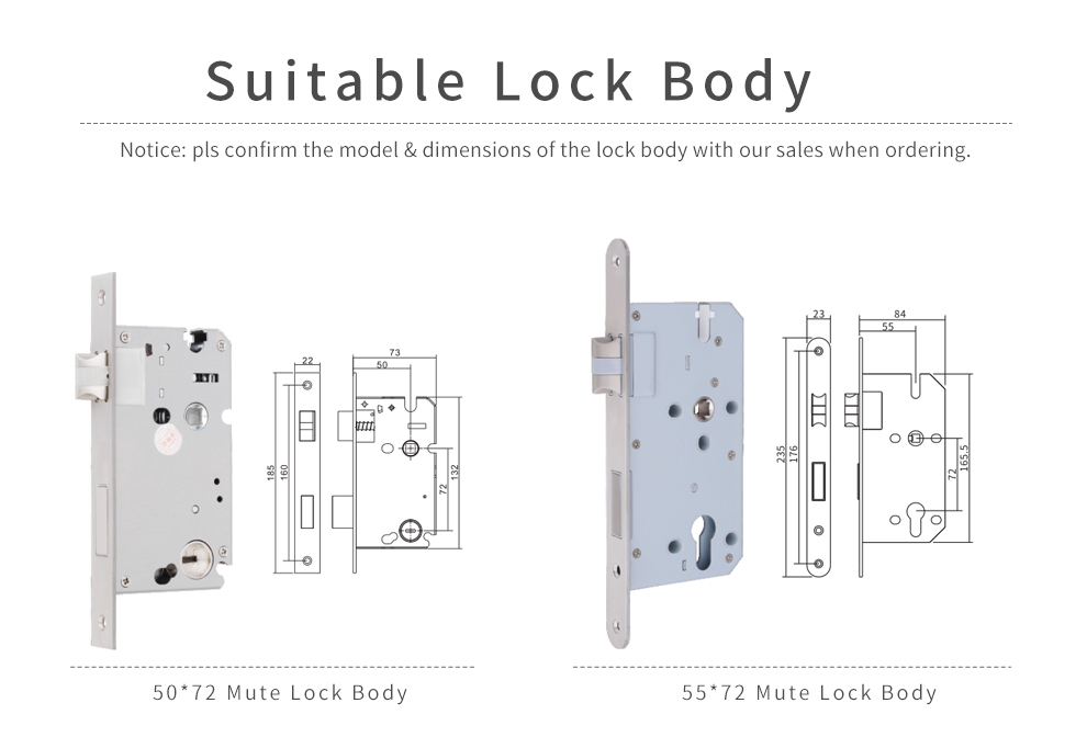 Micro USB Intelligent Door Lock IML Tuya Fingerprint Lock