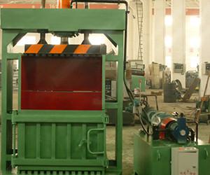 Wholesale Hydraulic Drive PET Bottle Baler Machine Straw Waste Plastic Vertical Baling Press from china suppliers