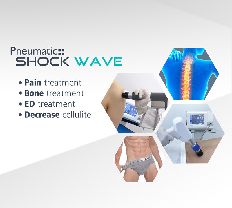 Portable Clinic Air Pressure Therapy Machine 1 Bar For Erection DIsfunction