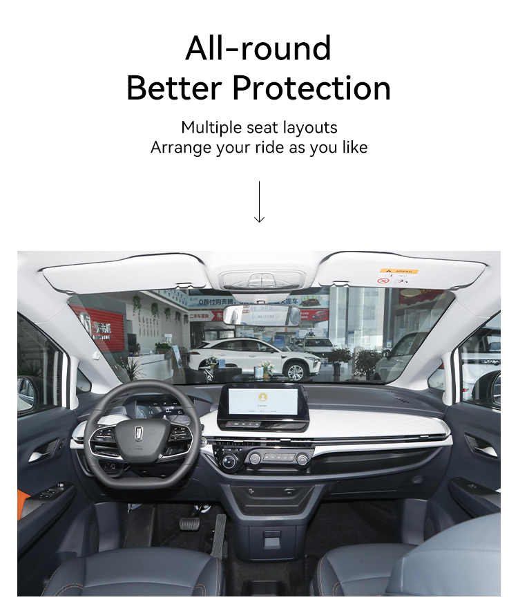 Stock 0km Used Car Bestune NAT 2023 Energy Electric Left Hand Drive High Speed MPV EV Car for Adult